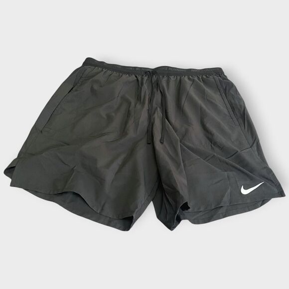 Nike Dri-Fit Stride 7” Running Shorts Black Mens size L-Tall New DM4759-010 - Picture 2 of 9